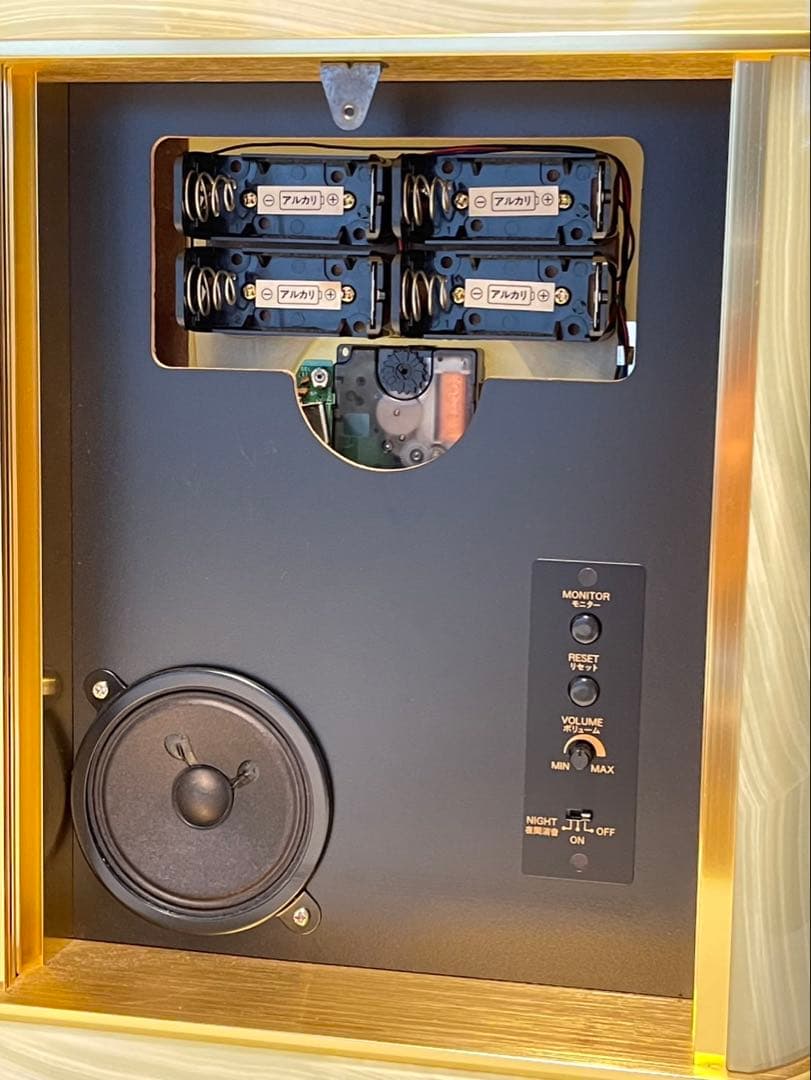 クイーンエリザベス2 R67 メロディ時計　QE2 置き時計　大理石