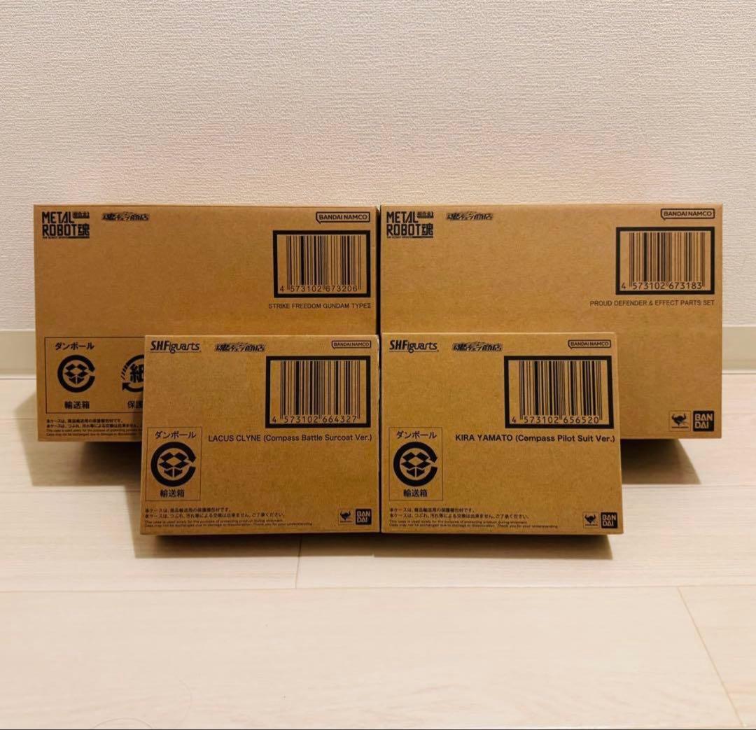 lロボット魂 フィギュアーツガンダムSEED FREEDOM 4点セット