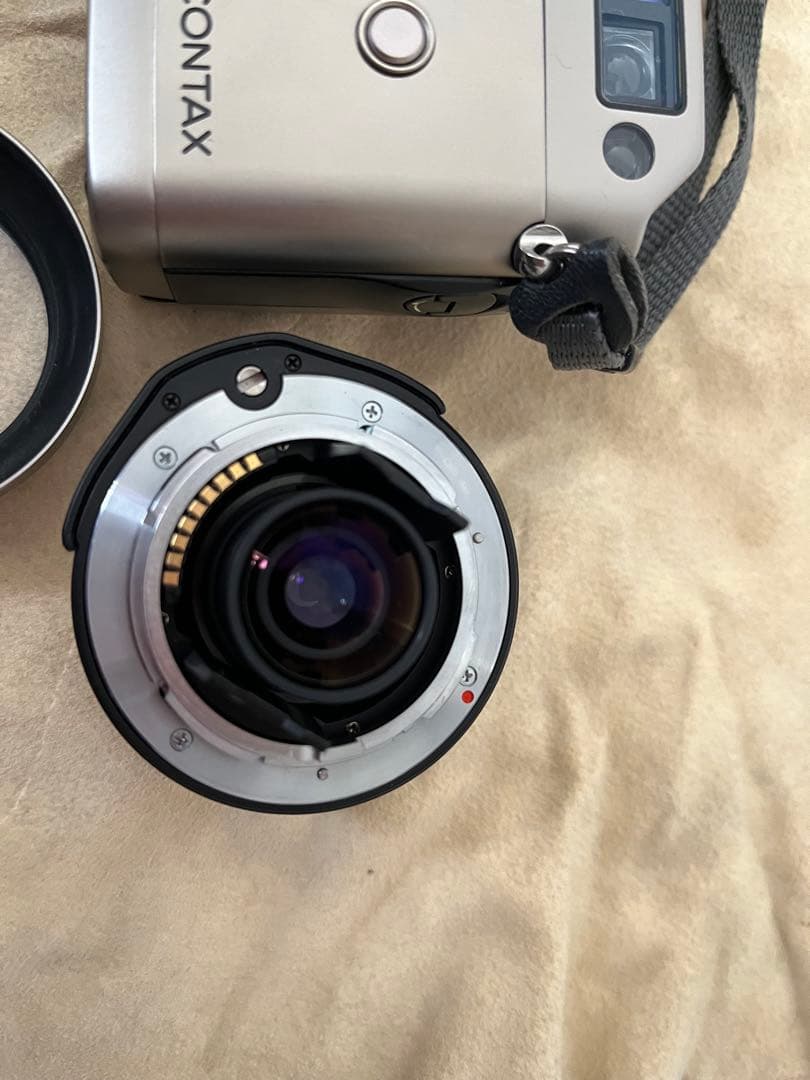 CONTAX G1 レCarl Zeiss 28mm、f2.8付き