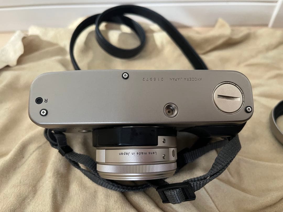 CONTAX G1 レCarl Zeiss 28mm、f2.8付き