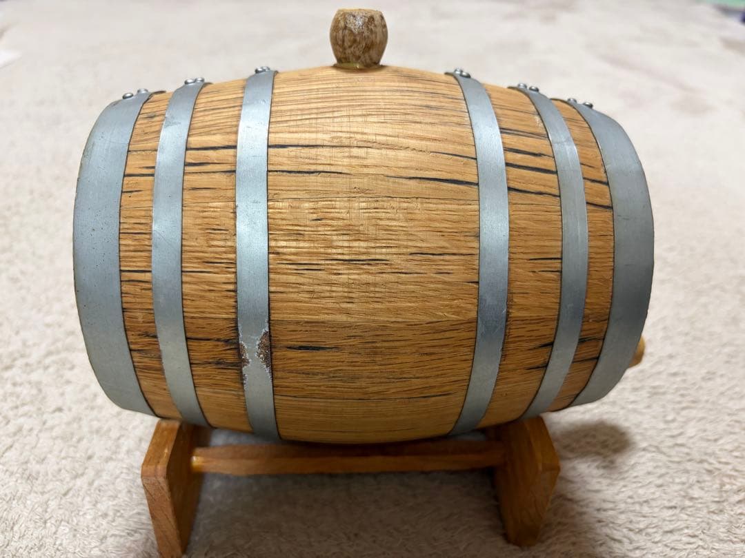 天使のミニ樽 2リットル（シルバー6本タガ）