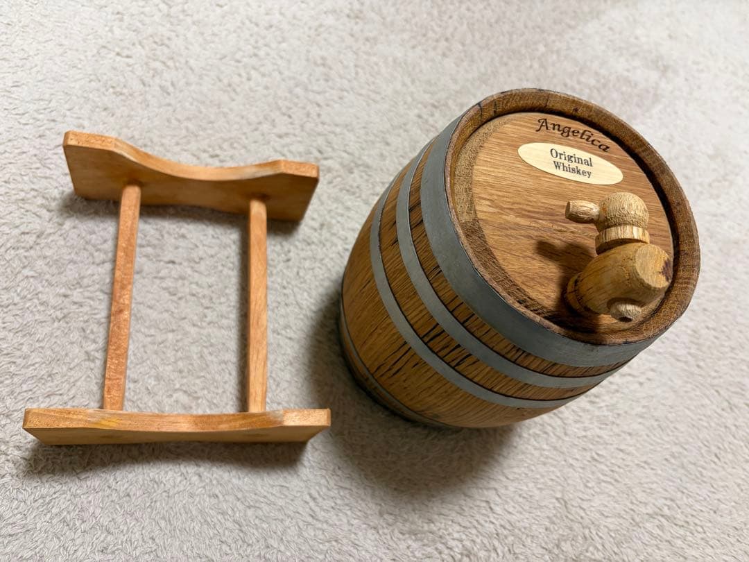 天使のミニ樽 2リットル（シルバー6本タガ）