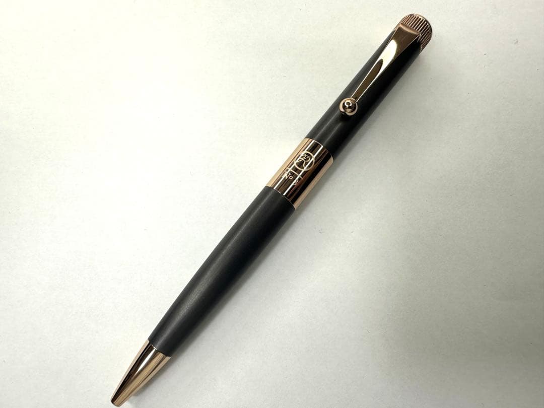 【最終値下げ】伊東屋ロメオNo.3 ガンメタル/アプリコットゴールド（細軸）