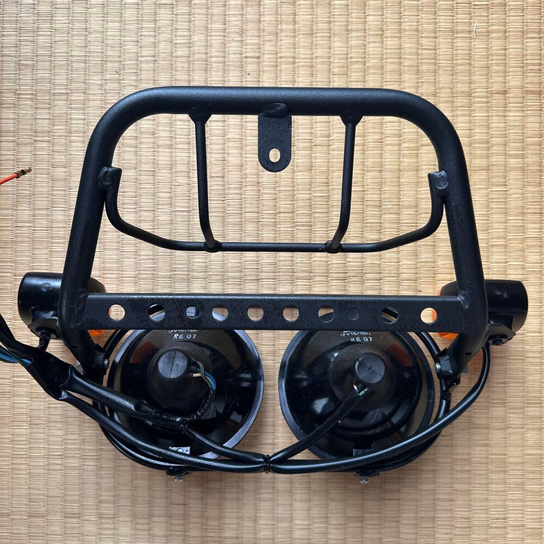 ズーマーAF58 純正ヘッドライト・ウィンカー・ステーセット