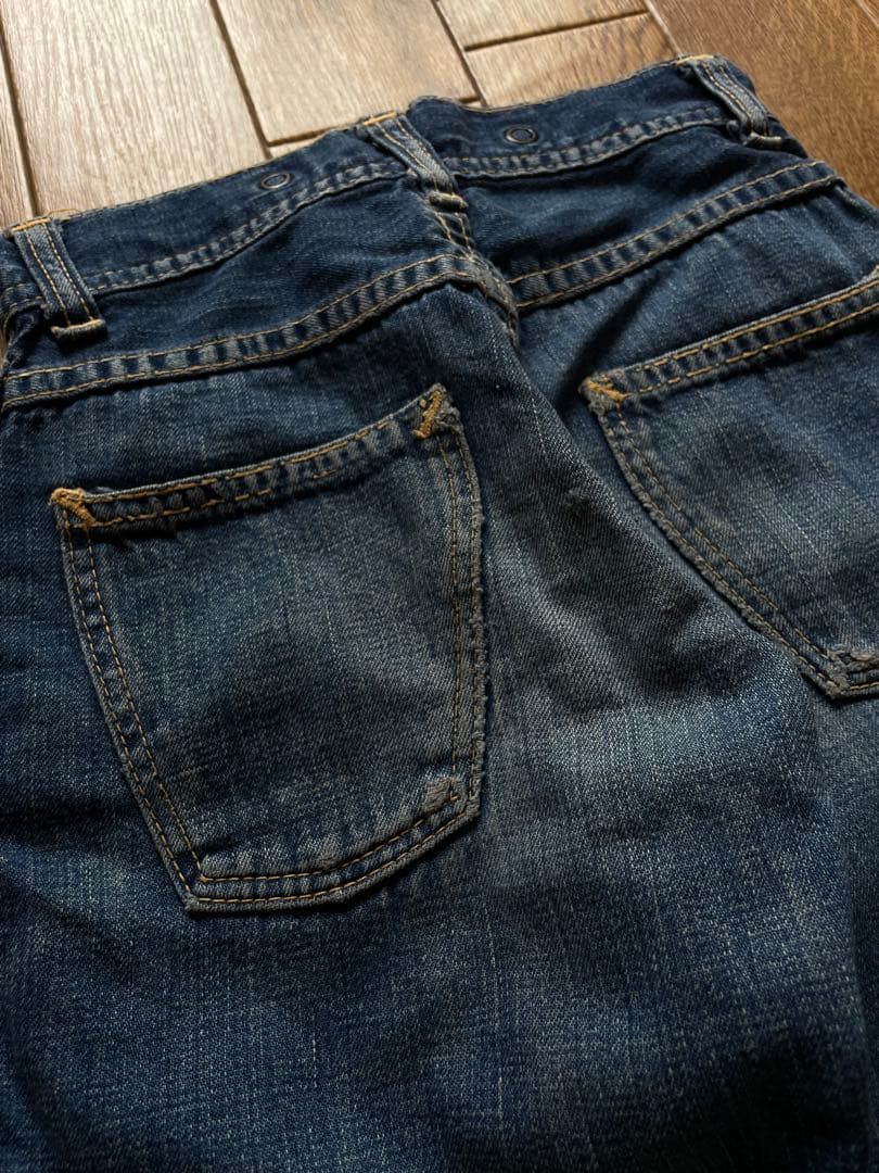50s vintage デニム　ペインターパンツ　股リベ　大戦　キッズ　スタッズ