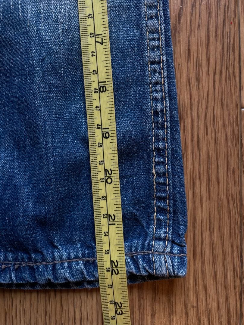 50s vintage デニム　ペインターパンツ　股リベ　大戦　キッズ　スタッズ