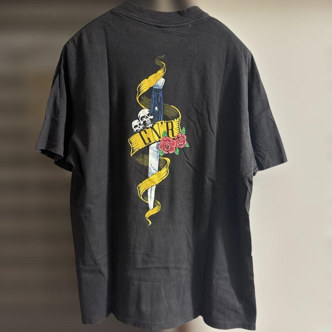 GUNS N' ROSES スカル バラ Tシャツ XL