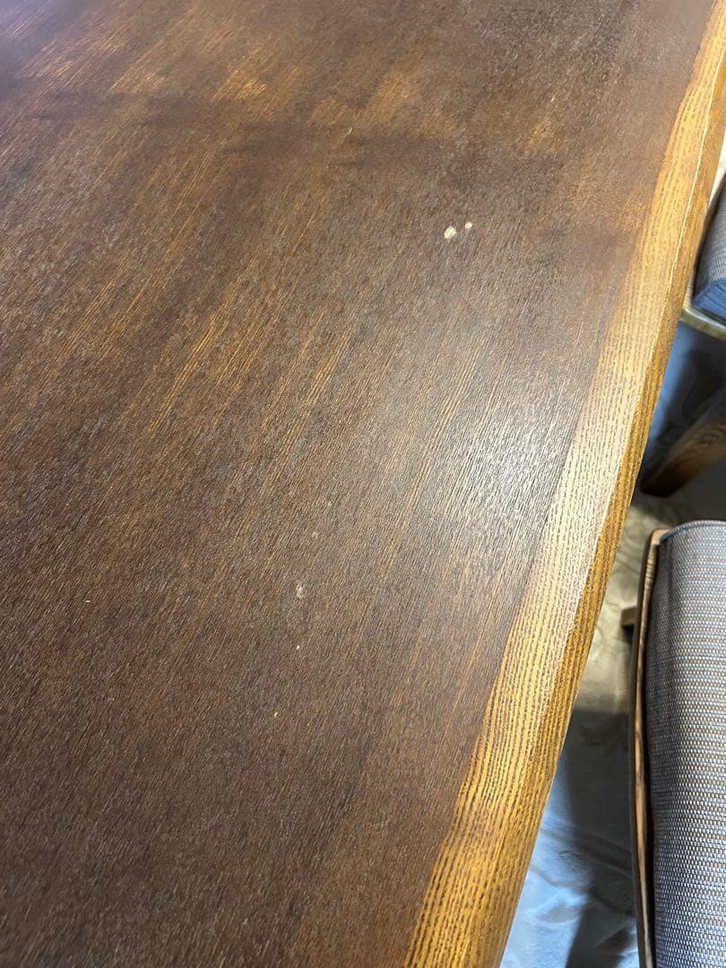 引き取り限定★大塚家具★タモ材★ダイニングテーブル＋椅子5脚セット