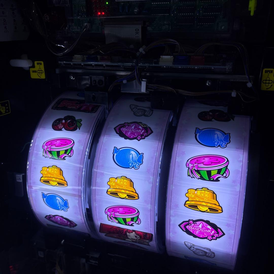 スマスロ バンドリ！　実機　データカウンター接続可能ユニット　バイブスイッチ付き