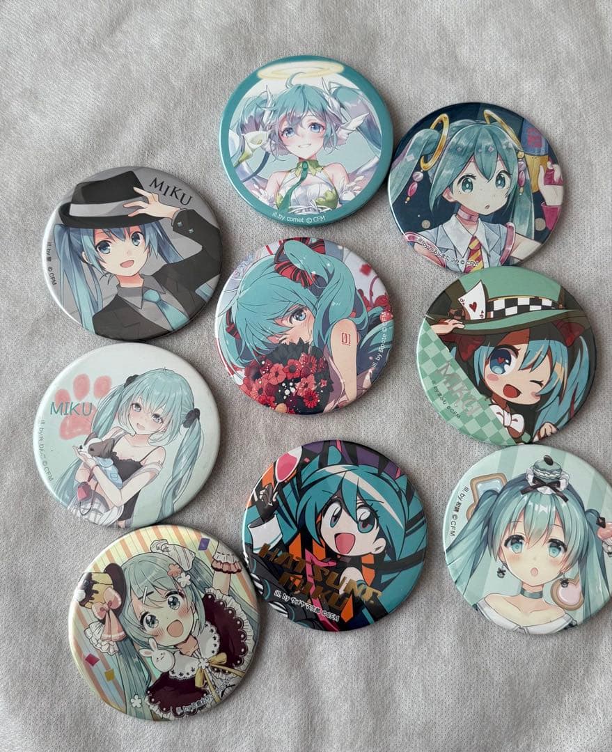 初音ミク 缶バッジ 9個セット