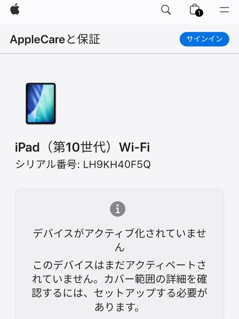 (新品) iPad 第10世代 10.9インチ WiFi 256GB