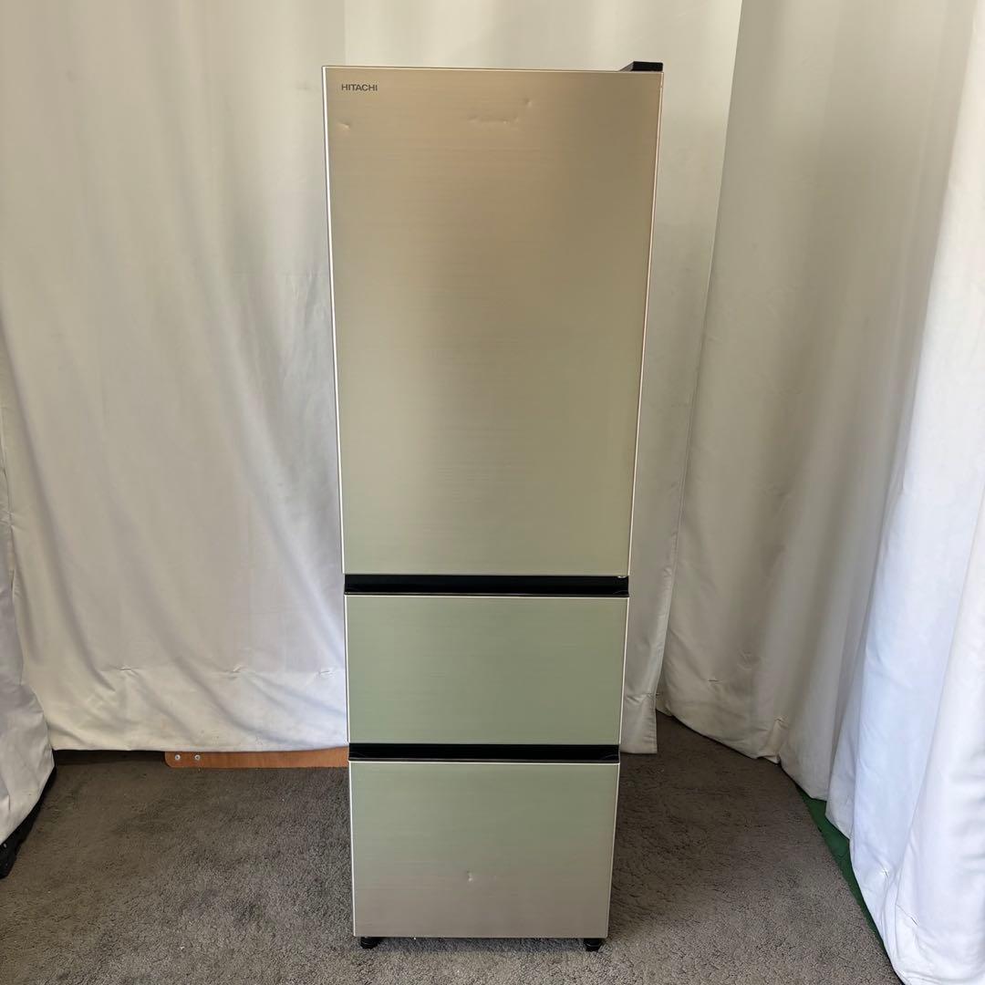 596⭕️設置無料　冷蔵庫　日立　300-400ℓ　大型　中古　安い　最新　綺麗