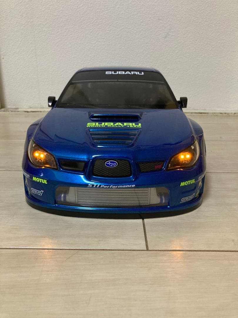 タミヤ　1/10スケールRCボディ スバル インプレッサWRC モンテカルロ07