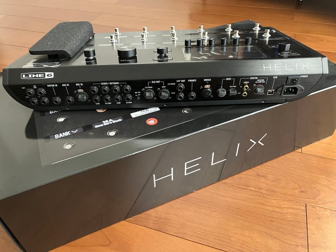 （美品）LINE6 Helix Floor + VAN HALEN プリセット付