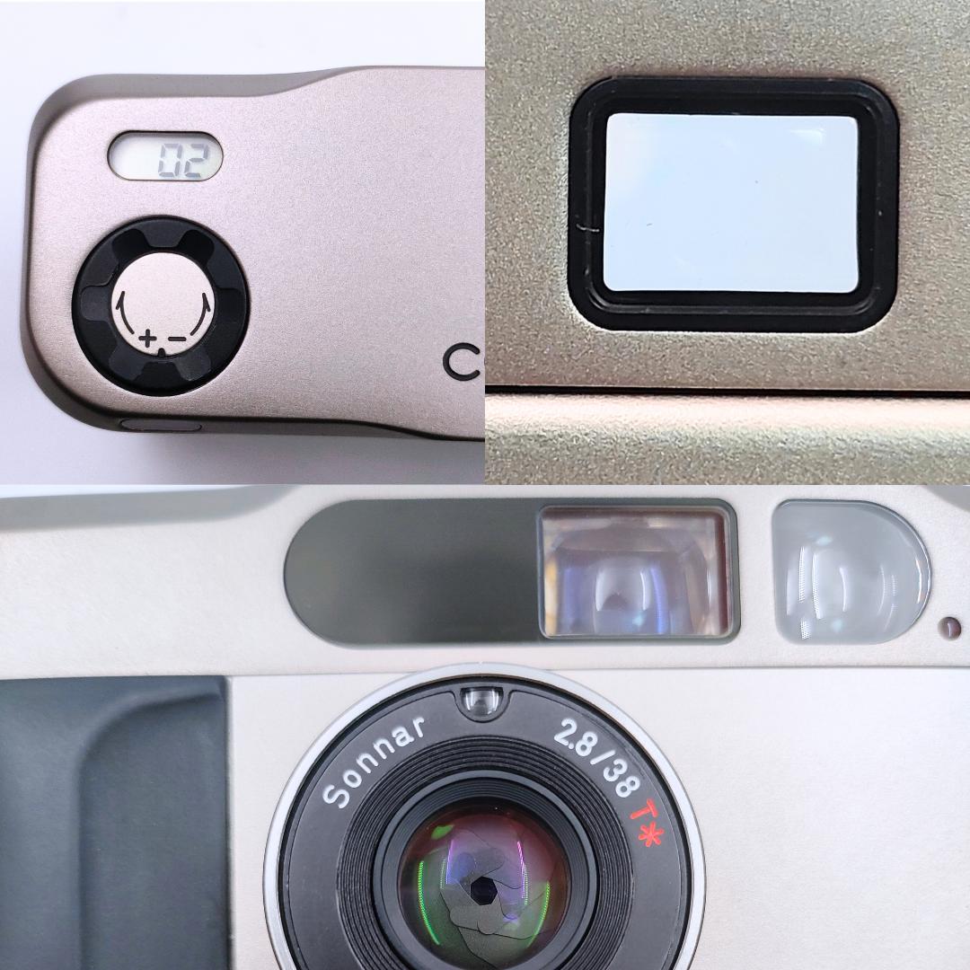 美品 CONTAX T2 チタンシルバー