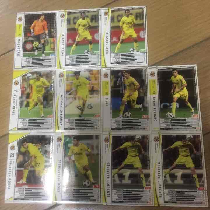 WCCF ビジャレアル 白カード 大放出！