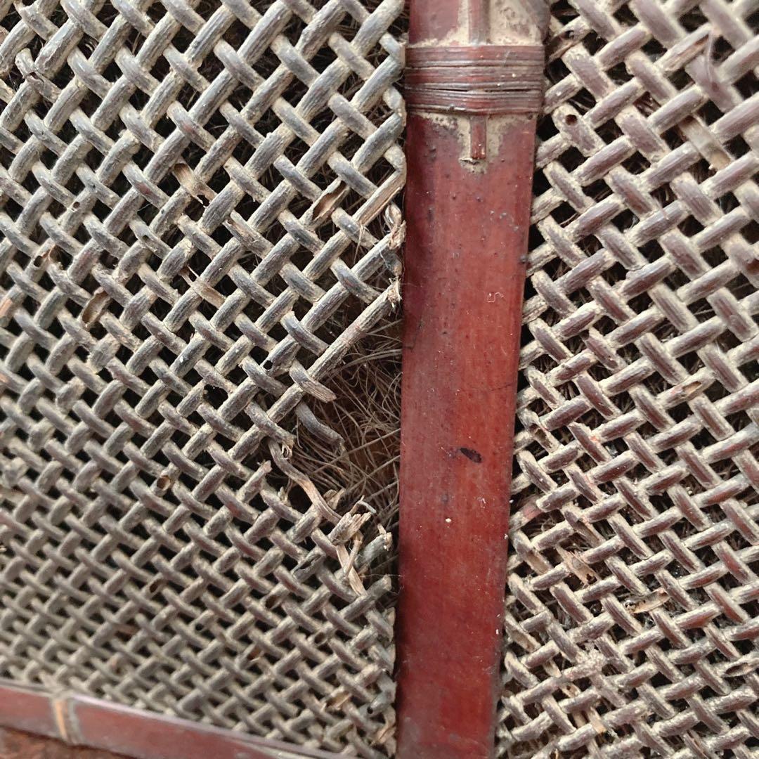 【珍品】煎茶道具　堤藍　茶籠　竹籠　バスケット　骨董品 唐物　1客