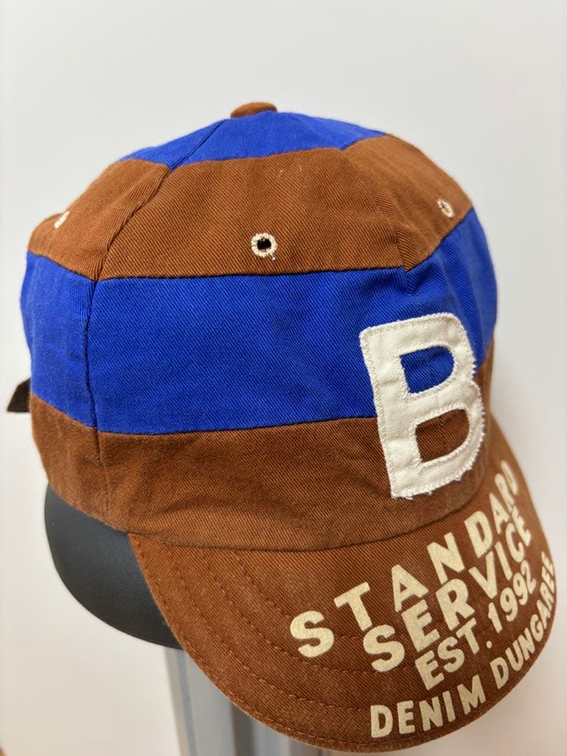DENIM DUNGAREE Ｂパッチ　ワッペン　キャップ　58