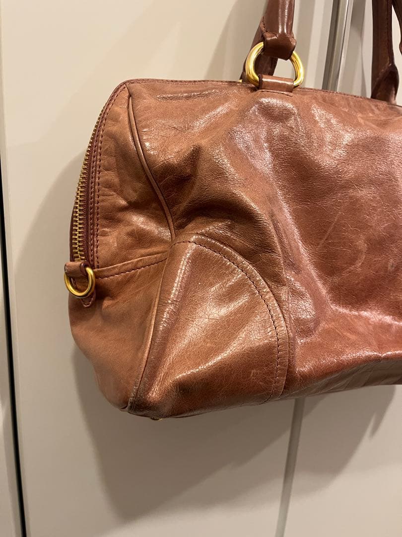 レア　PRADA hand bag ボストンバッグ　vintage プラダ