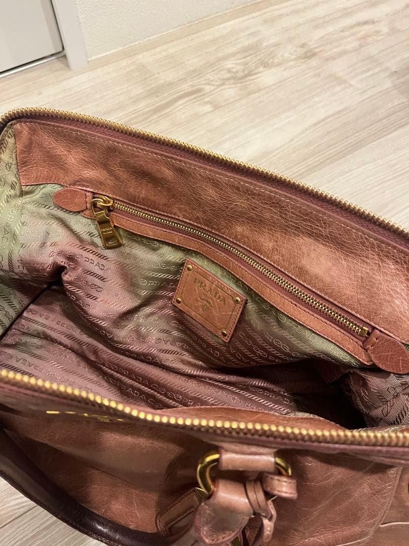 レア　PRADA hand bag ボストンバッグ　vintage プラダ