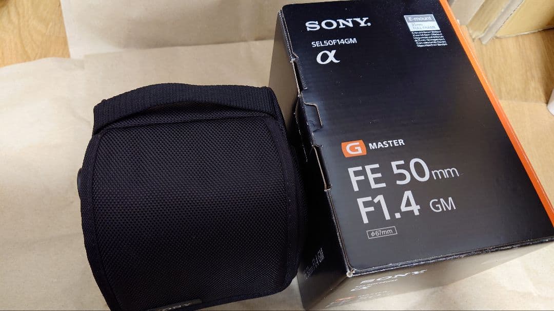 【美品】【付属品保証書完品】SONY FE 50mm F1.4 GM