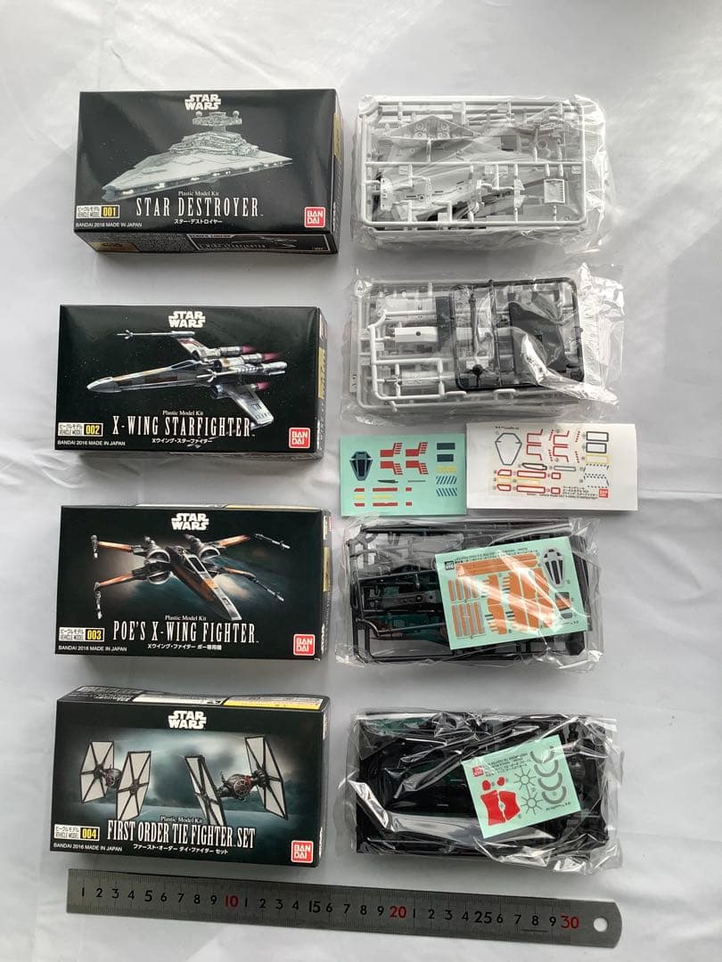 バンダイ　スターウォーズ　ビークルモデル　セット