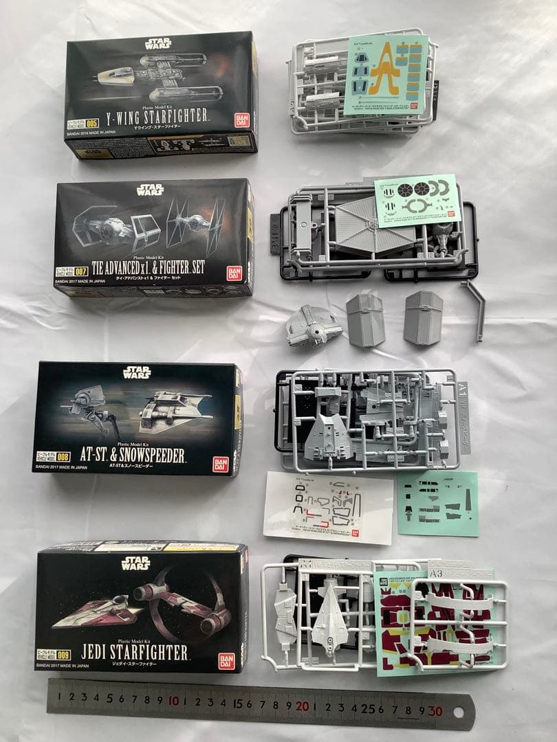 バンダイ　スターウォーズ　ビークルモデル　セット