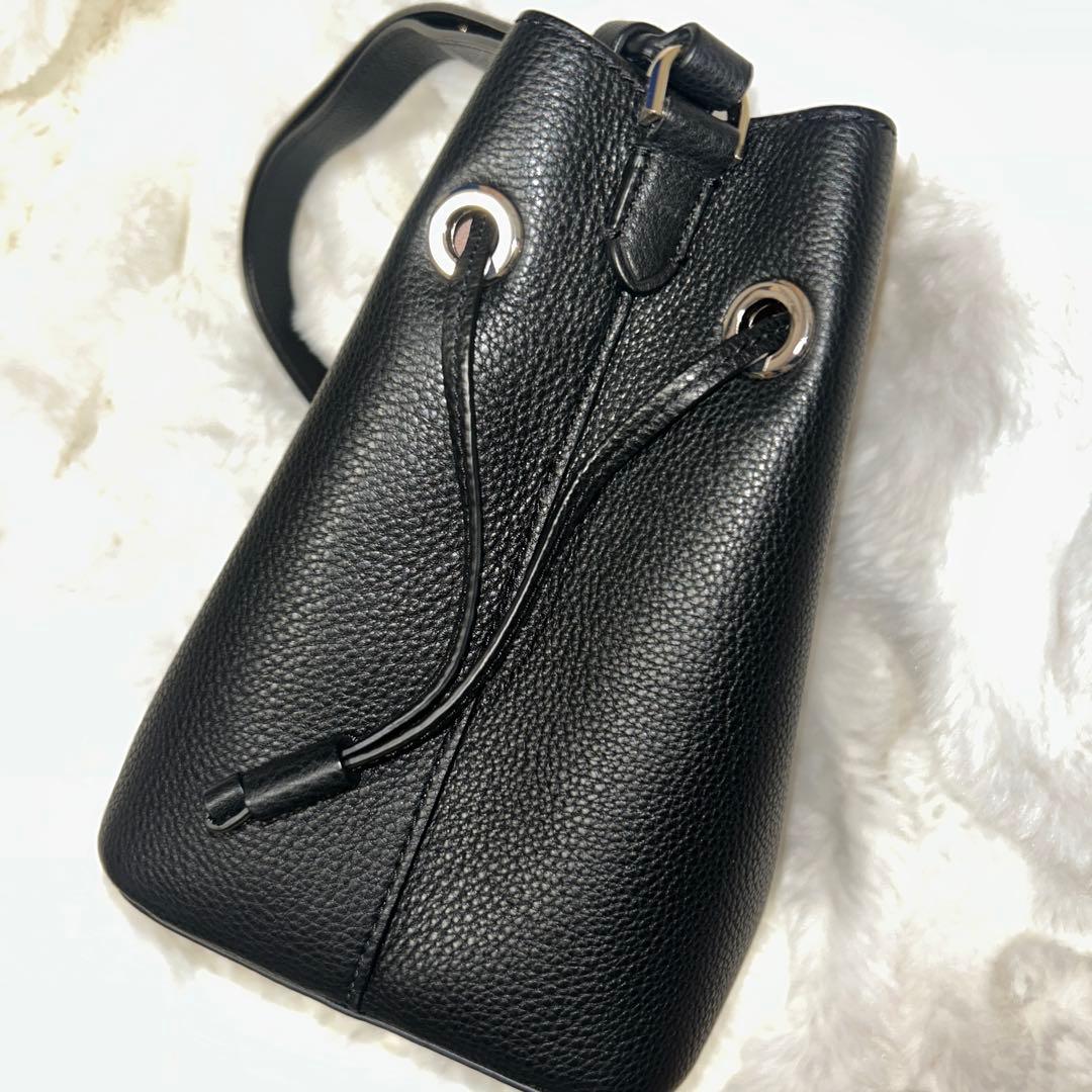 【美品✨】Kate Spade バケットバッグ ブラック