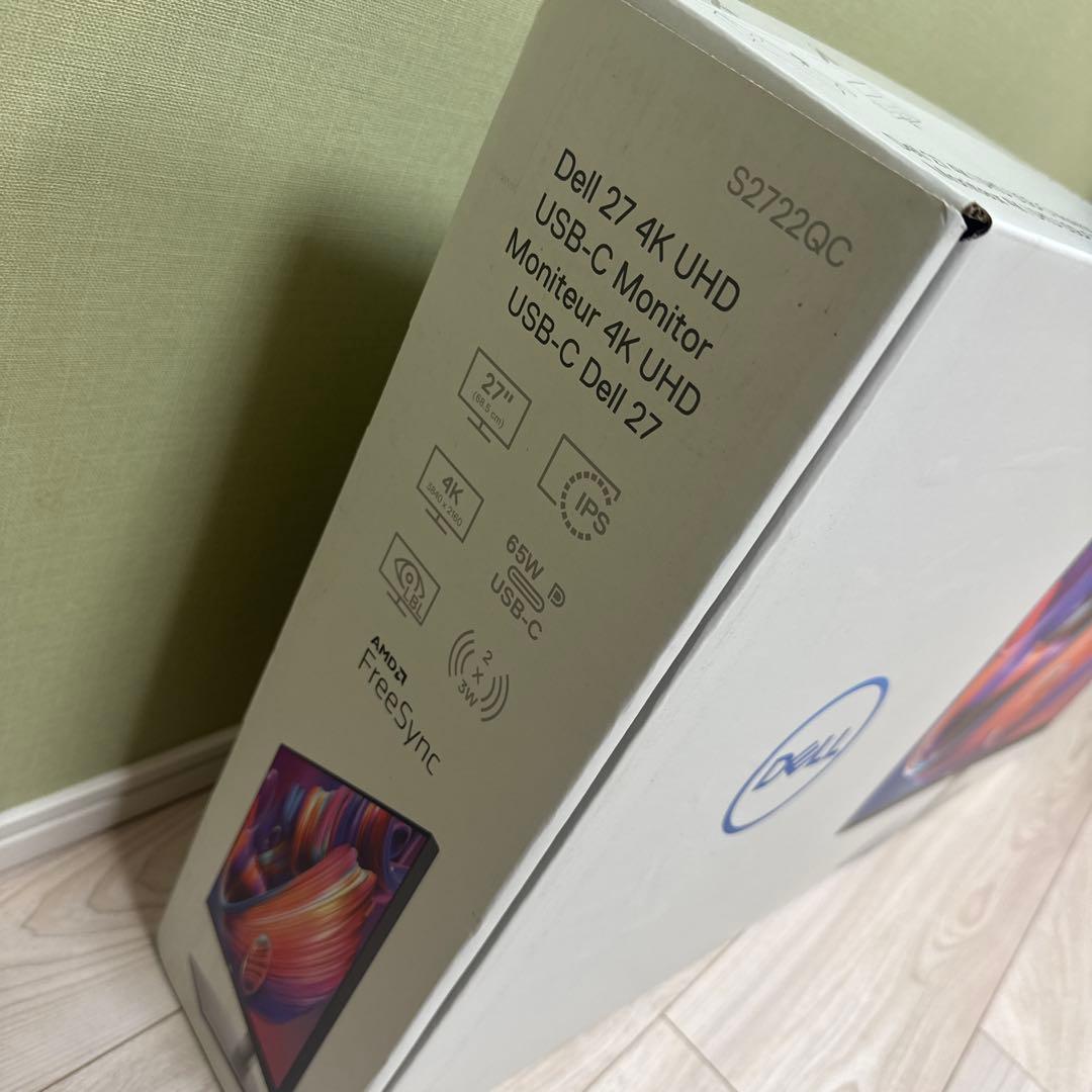 DELL USB-C接続 PCモニター S2722QC-R 27型/4K