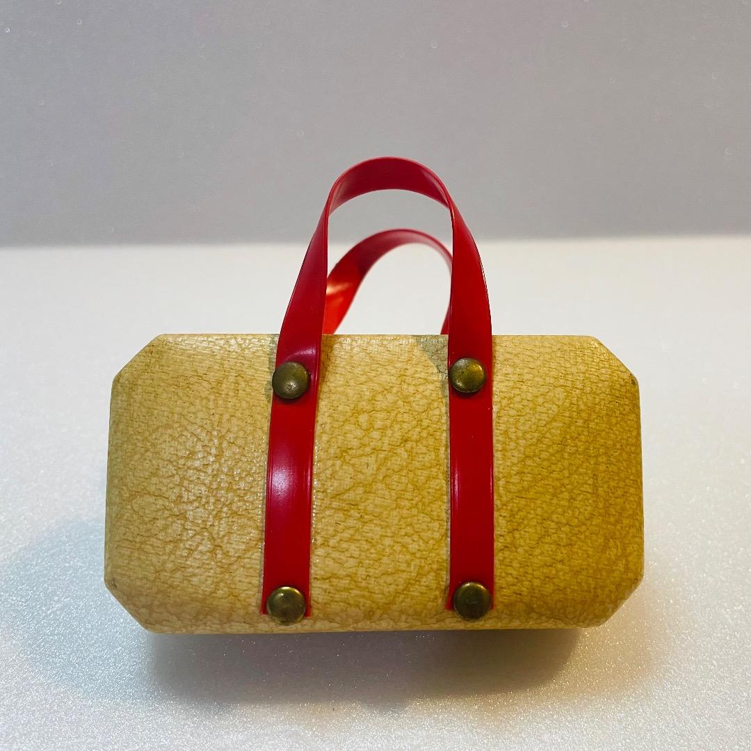 イギリス　ヴィンテージ　スーツケース型ミニネイルセット