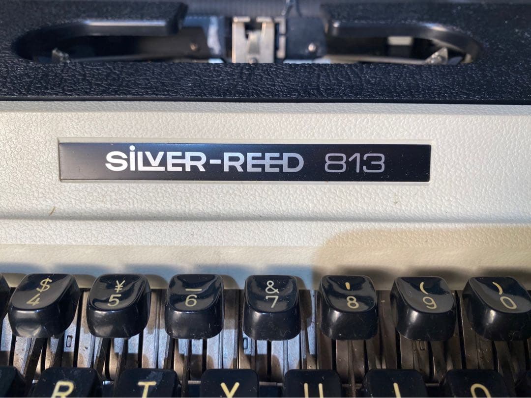 アンティーク タイプライター インテリア ホワイト 白 当時物 ビンテージ