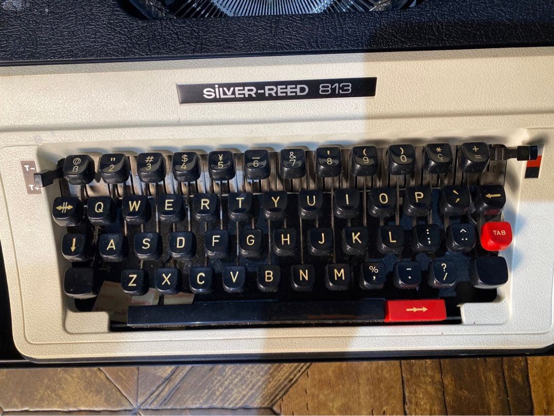 アンティーク タイプライター インテリア ホワイト 白 当時物 ビンテージ