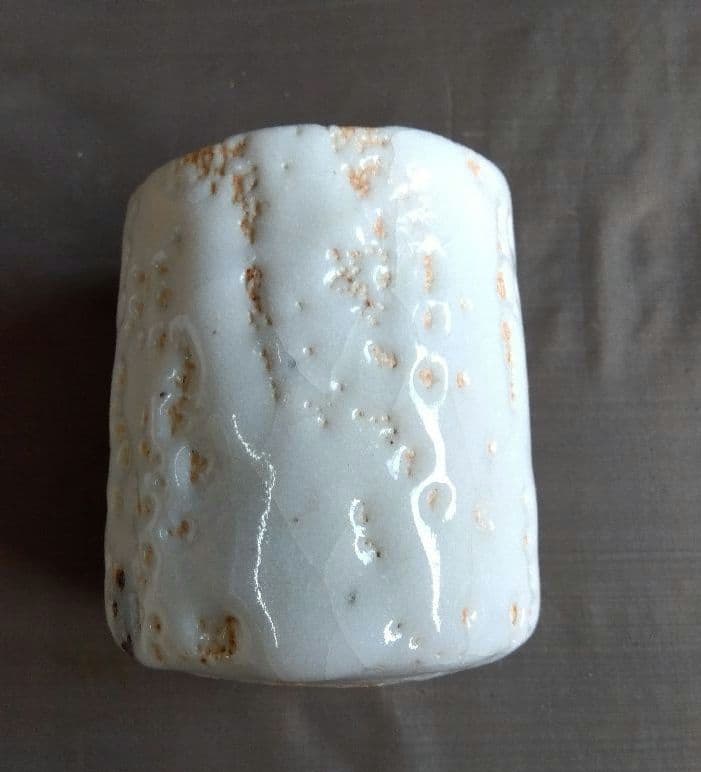 志野焼　湯呑　加藤春鼎