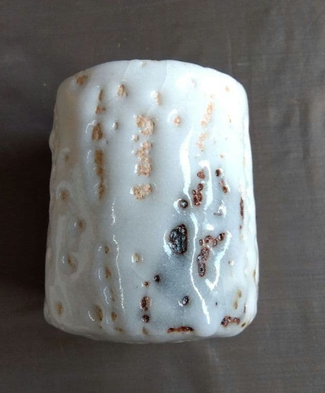 志野焼　湯呑　加藤春鼎