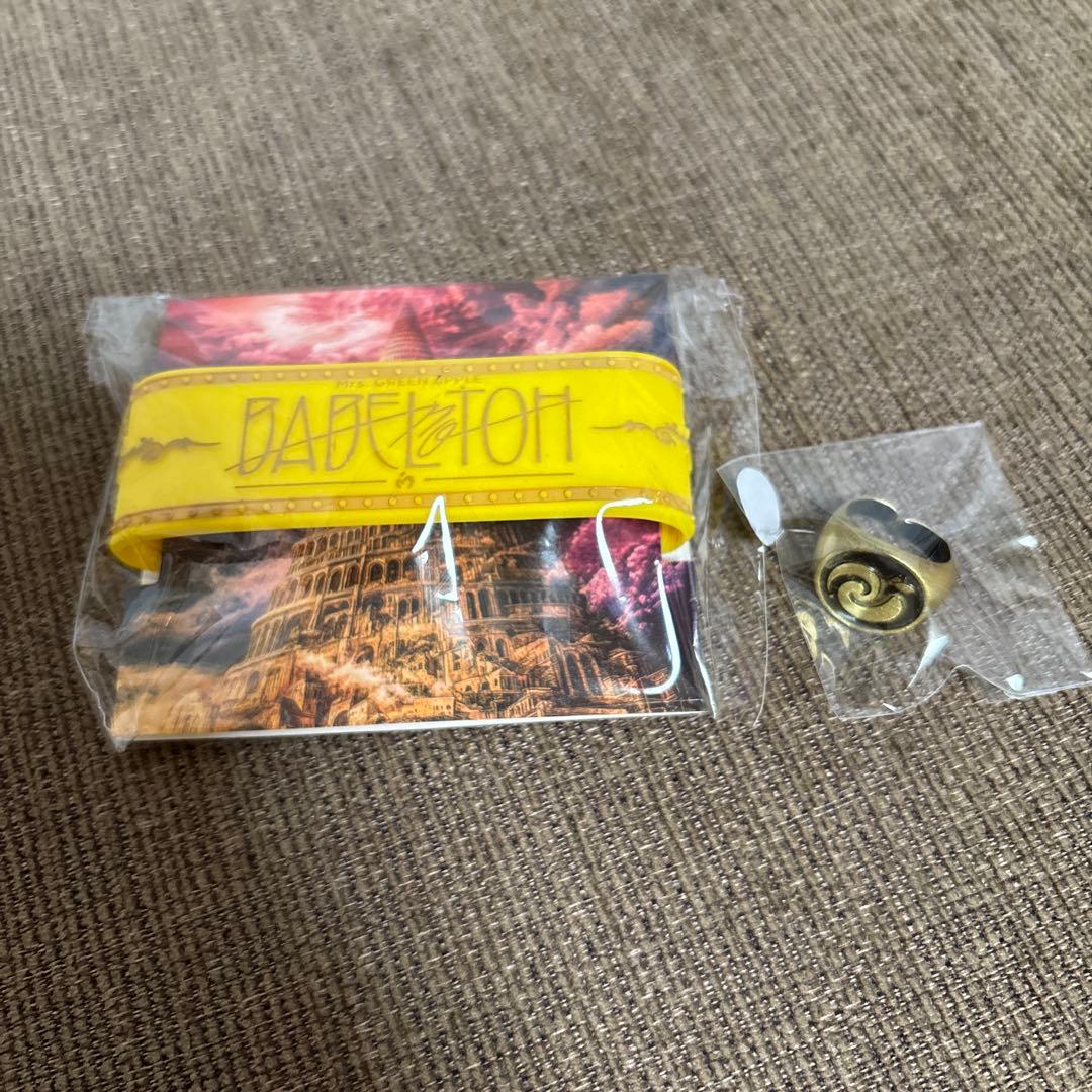 ミセスグリーンアップル　スカーフリング　ラバーバンド