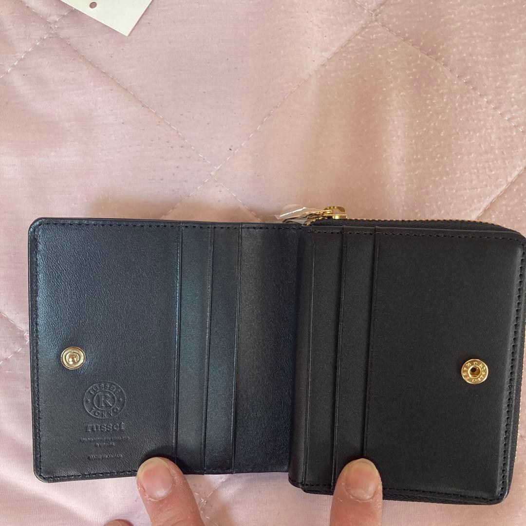 russet 財布　新品未使用　黒 コンパクト