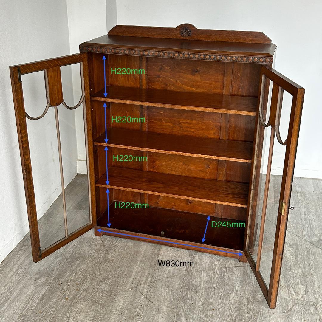 イギリス アンティーク家具 ブックケース 1930年頃 761A