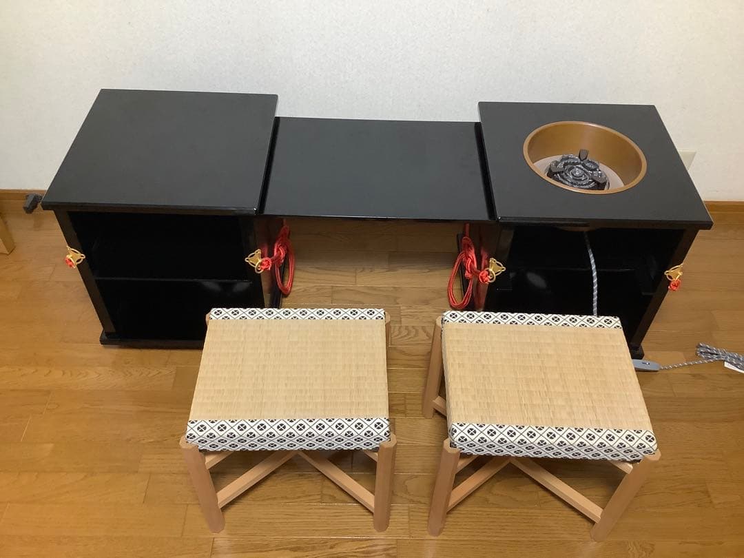 立礼棚　御薗棚　茶道具　茶会席