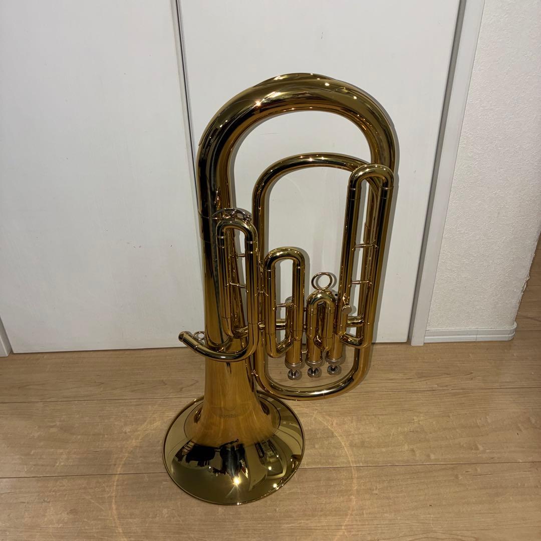 希少　美品　メンテ済み　amoon ユーフォニアム 本体 ケース付き