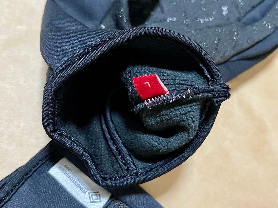 Supreme WINDSTOPPER Zip Gloves 黒L 25FW