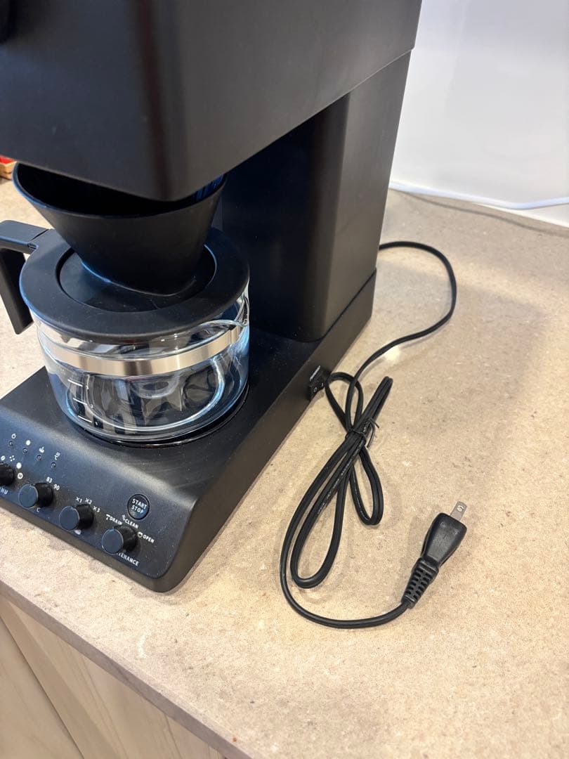 ツインバード　全自動コーヒーメーカー ３杯用　中古美品