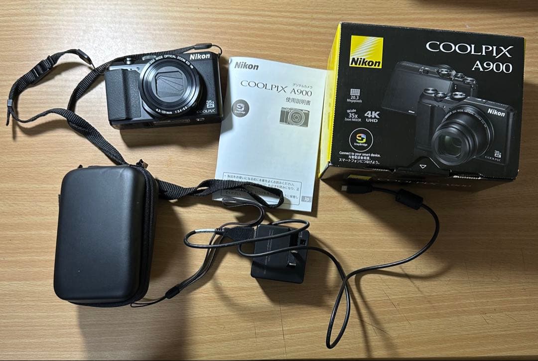 Nikon COOLPIX A900 箱付、説明書、保証書付き