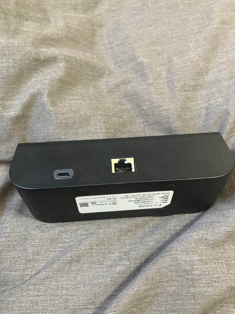 Speed Wi-Fi DOCK 5G 01 数回使用　uqモバイル