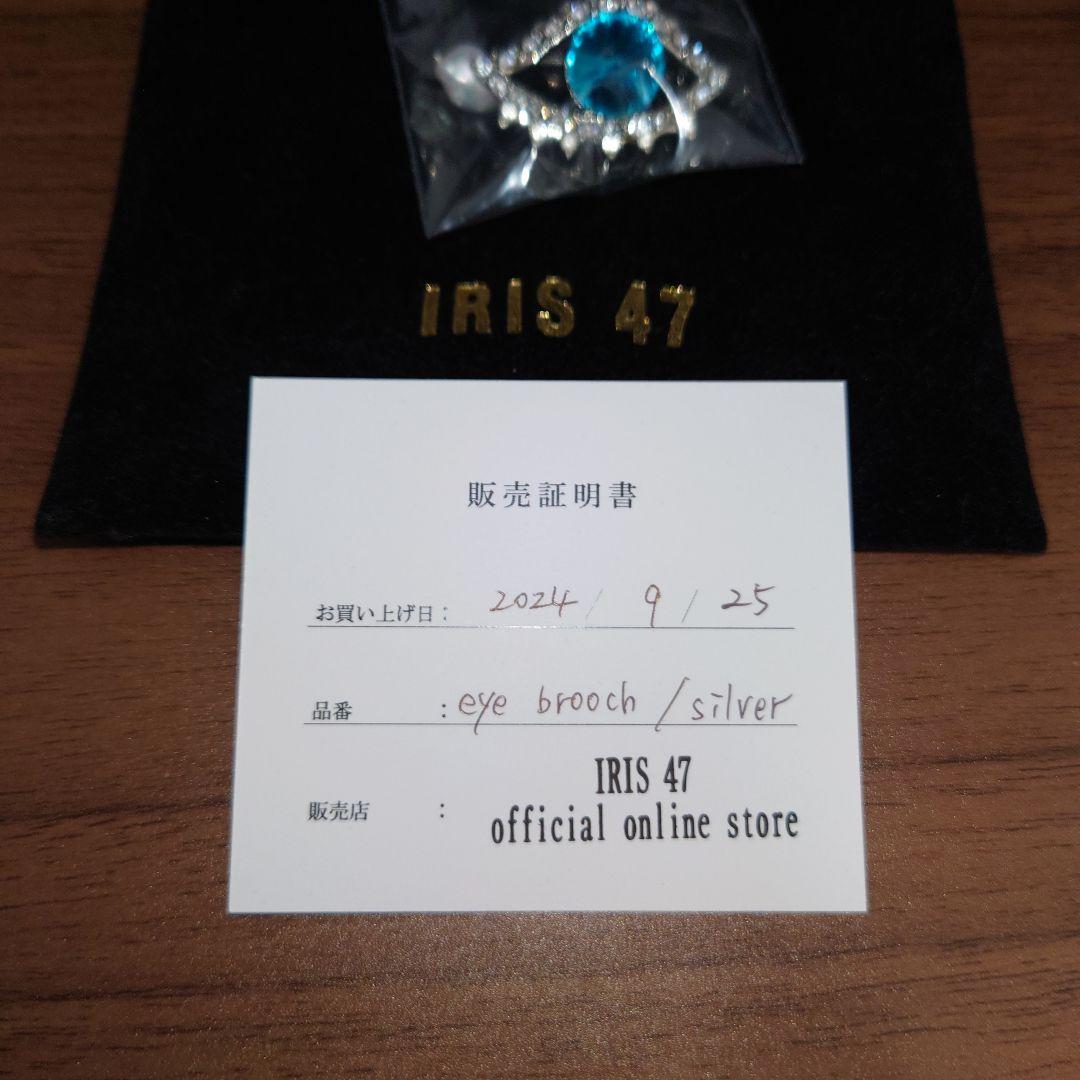IRIS 47 アイブローチ シルバー