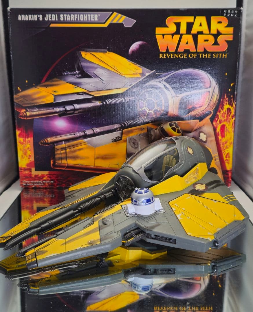 ハズブロ　STARWARS　ジェダイスターファイター　アナキン&オビ=ワンセット