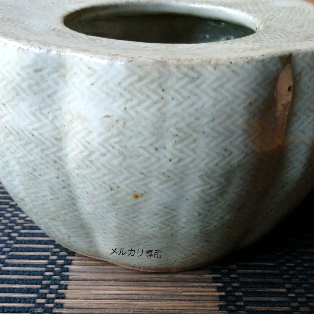 人間国宝・島岡達三作 縄文象嵌灰皿