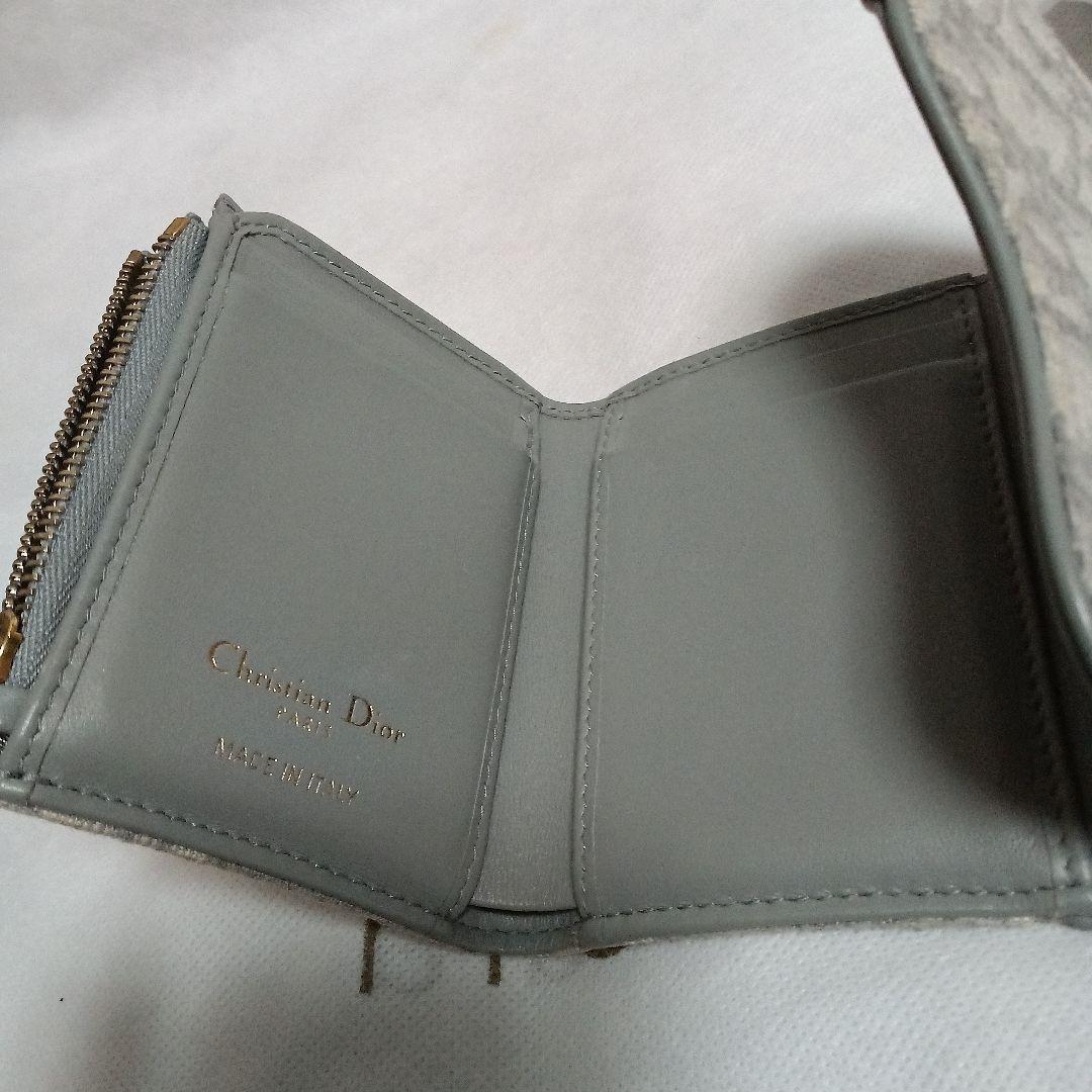 【期間限定セール】Dior ディオール　三つ折り財布グレー（1/5 22時まで）