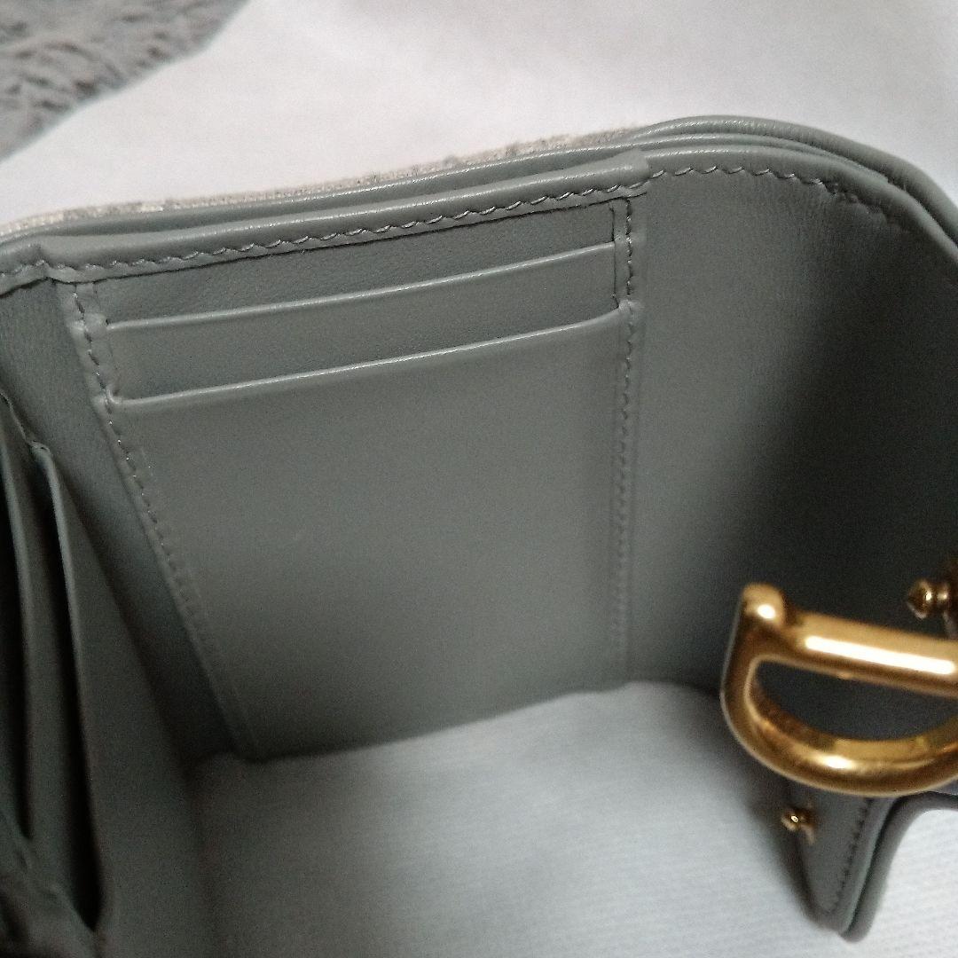 【期間限定セール】Dior ディオール　三つ折り財布グレー（1/5 22時まで）