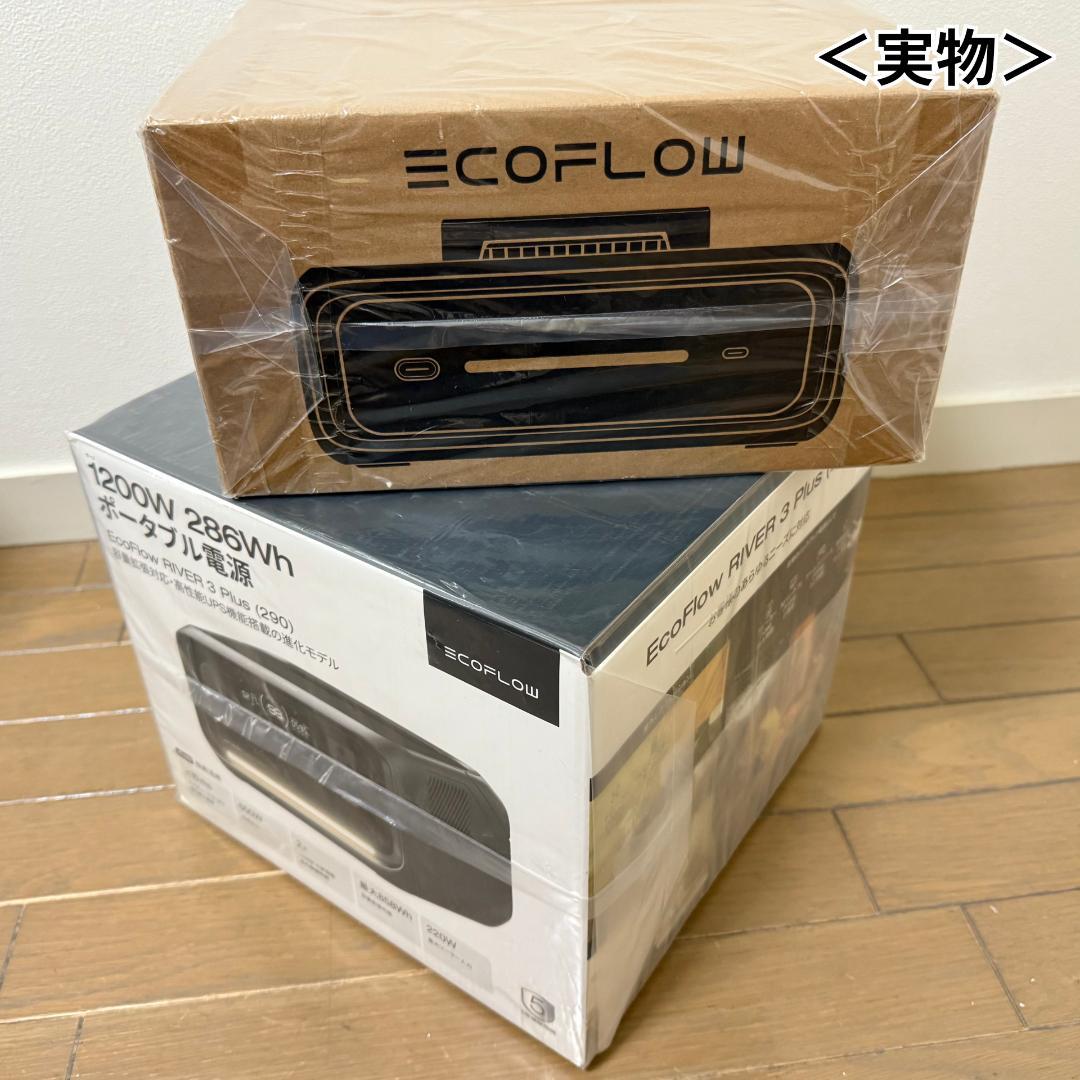 【新品】Ecoflow  3 Plus・エクストラバッテリーEB290