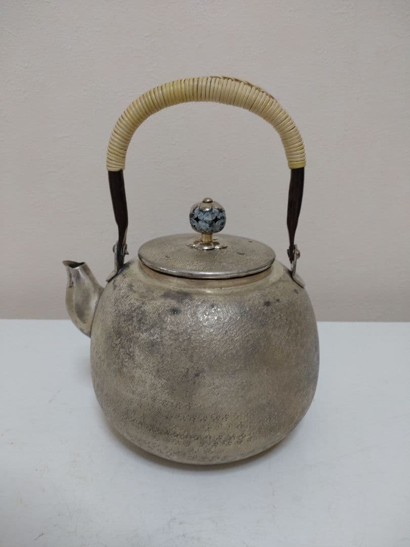 平安銅政 湯沸 共箱 茶道具 煎茶道具 急須 茶注 薬缶